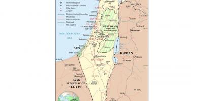 Karta över israel flygplatser